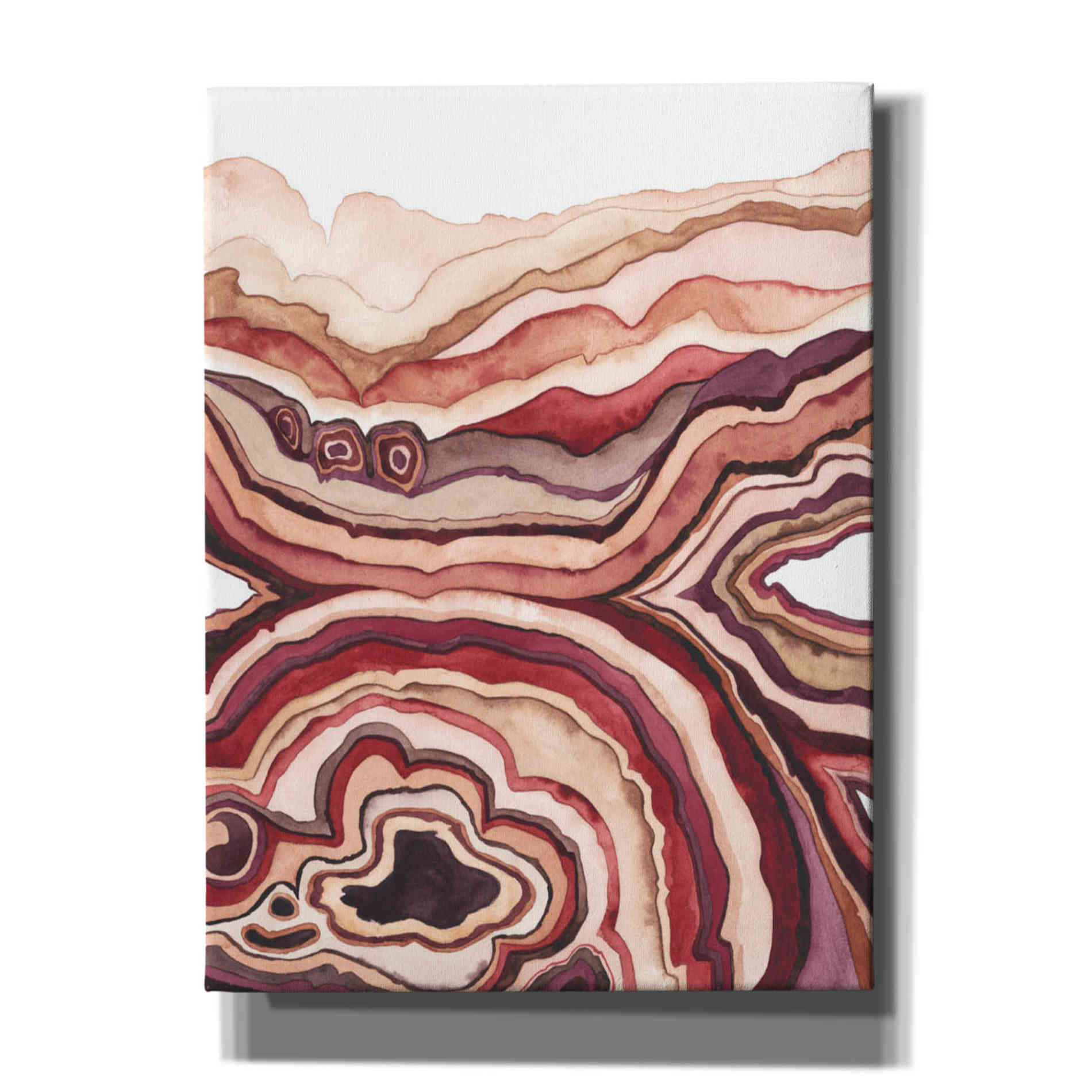 'Quartz Lore III' by Grace Popp, Canvas Wall Glass