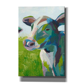 'Painterly Cow III' by Grace Popp, Canvas Wall Glass