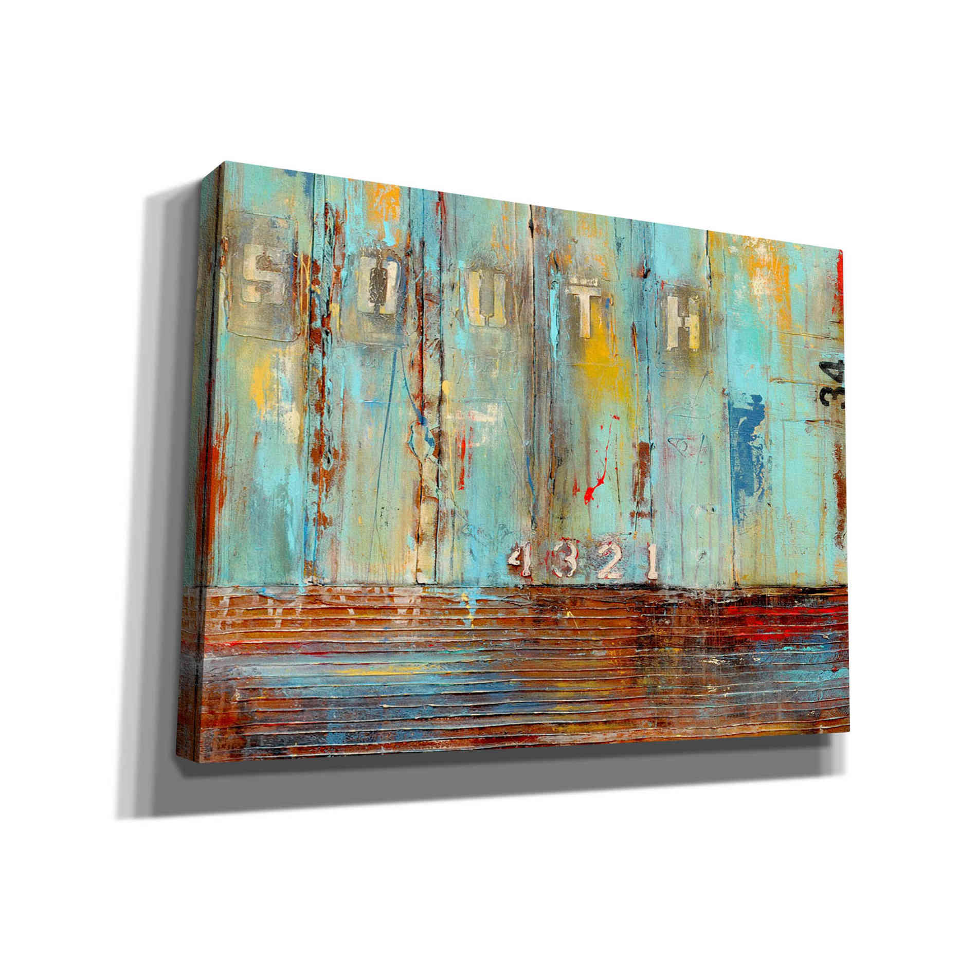 'Crossing the Tracks II' by Erin Ashley, Canvas Wall Art