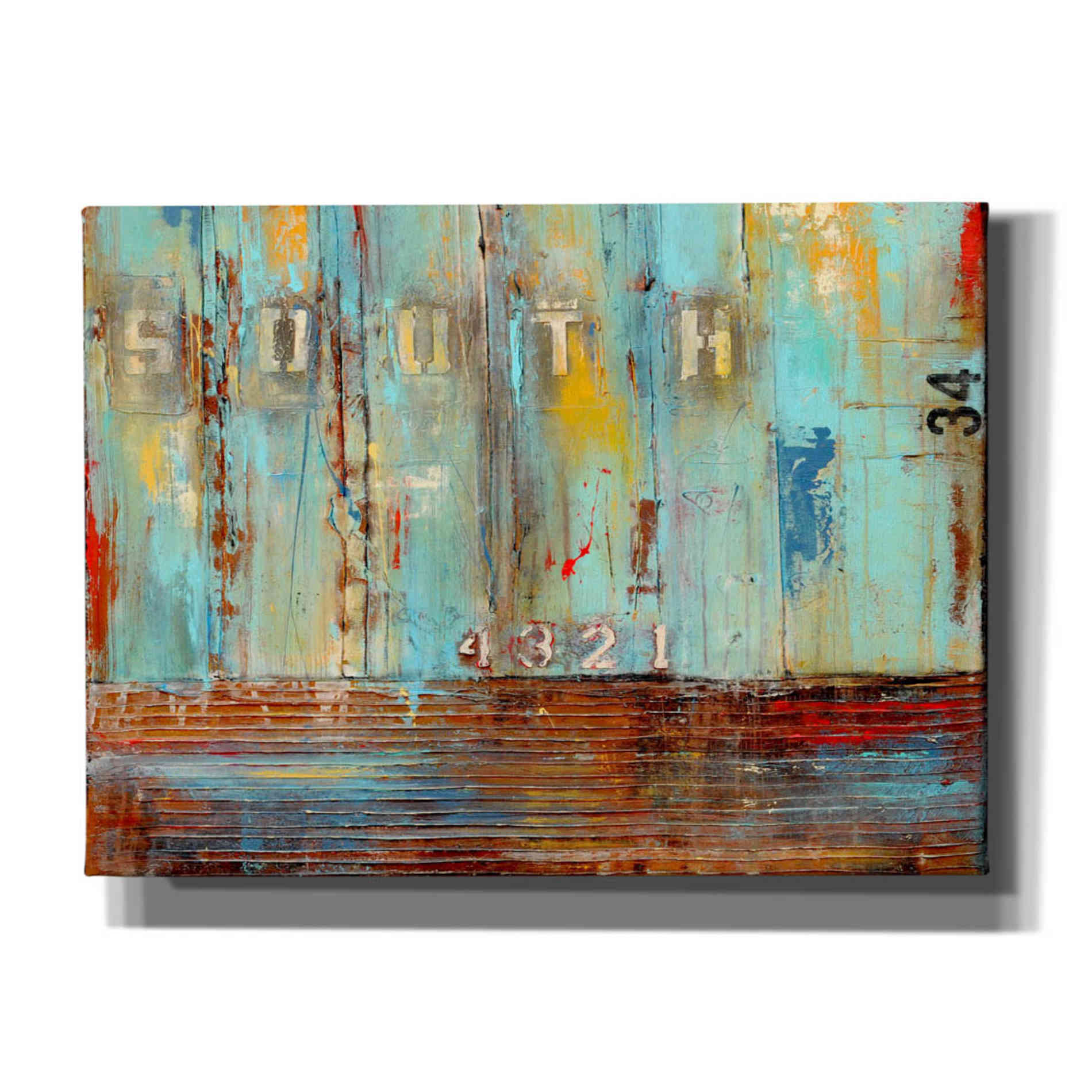 'Crossing the Tracks II' by Erin Ashley, Canvas Wall Art