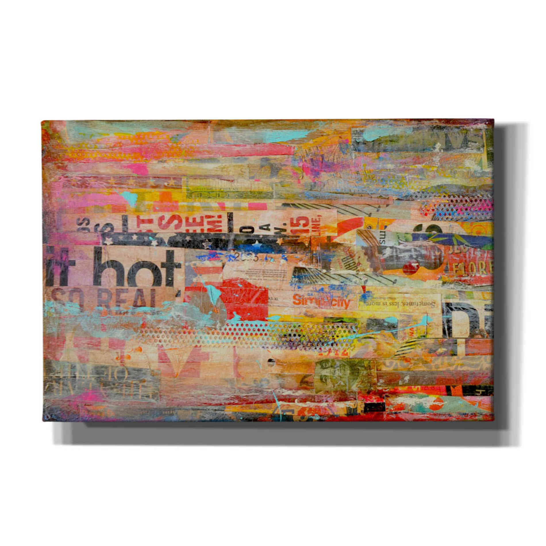 'Metro Mix I' by Erin Ashley, Canvas Wall Art