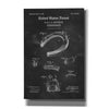 'Horseshoe Blueprint Patent Chalkboard,' Canvas Wall Art