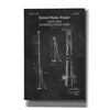 'Night Stick Blueprint Patent Chalkboard,' Canvas Wall Art