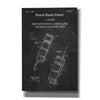 'Portable Phone Unit Blueprint Patent Chalkboard,' Canvas Wall Art