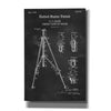 'Tripod Blueprint Patent Chalkboard,' Canvas Wall Art