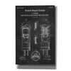 'Vacuum tube Blueprint Patent Chalkboard,' Canvas Wall Art