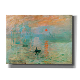 'Impression, Sunrise' by Claude Monet, Canvas Wall Art