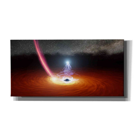 Image of 'Black Hole Corona,' Canvas Wall Art