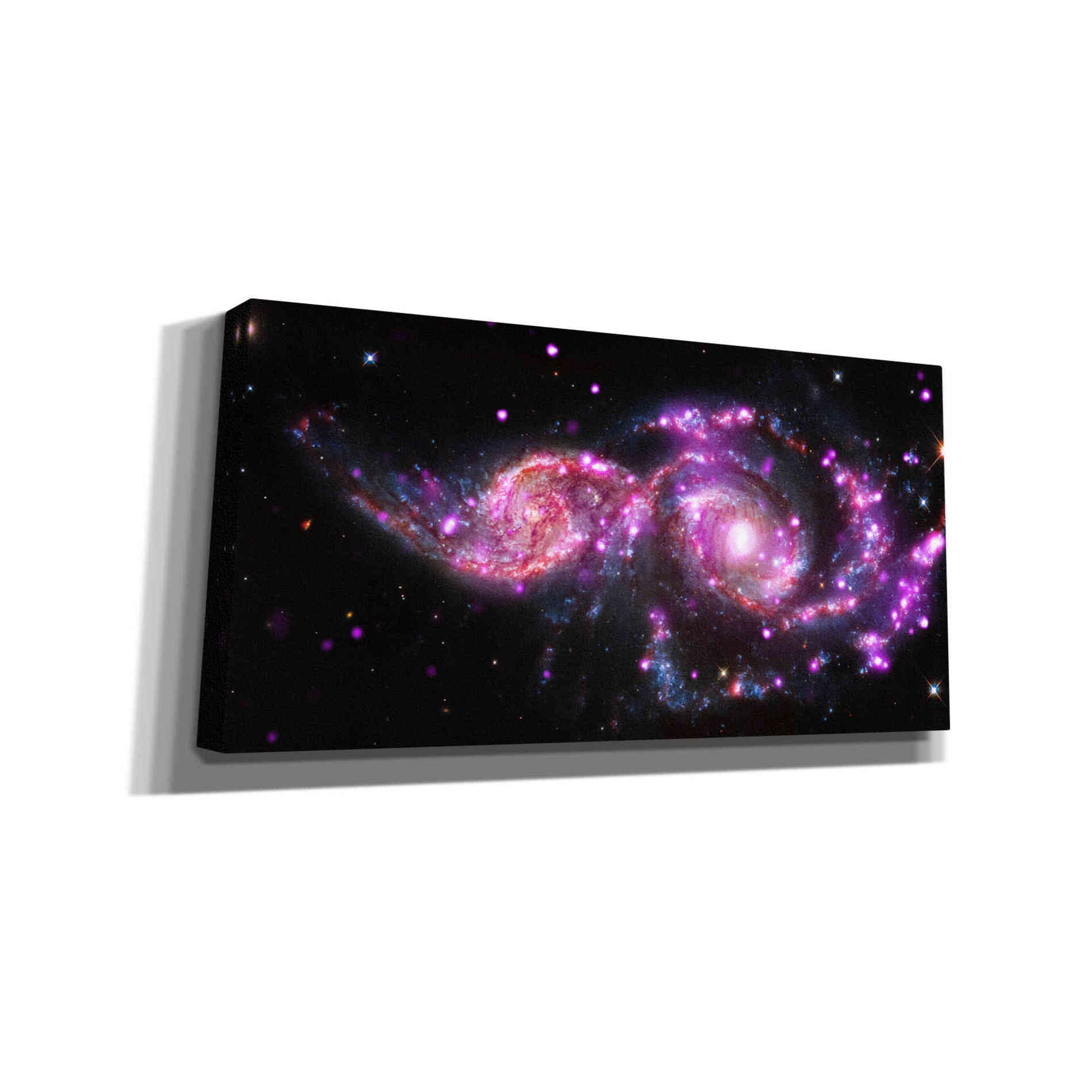 'Galactic Dance,' Canvas Wall Art