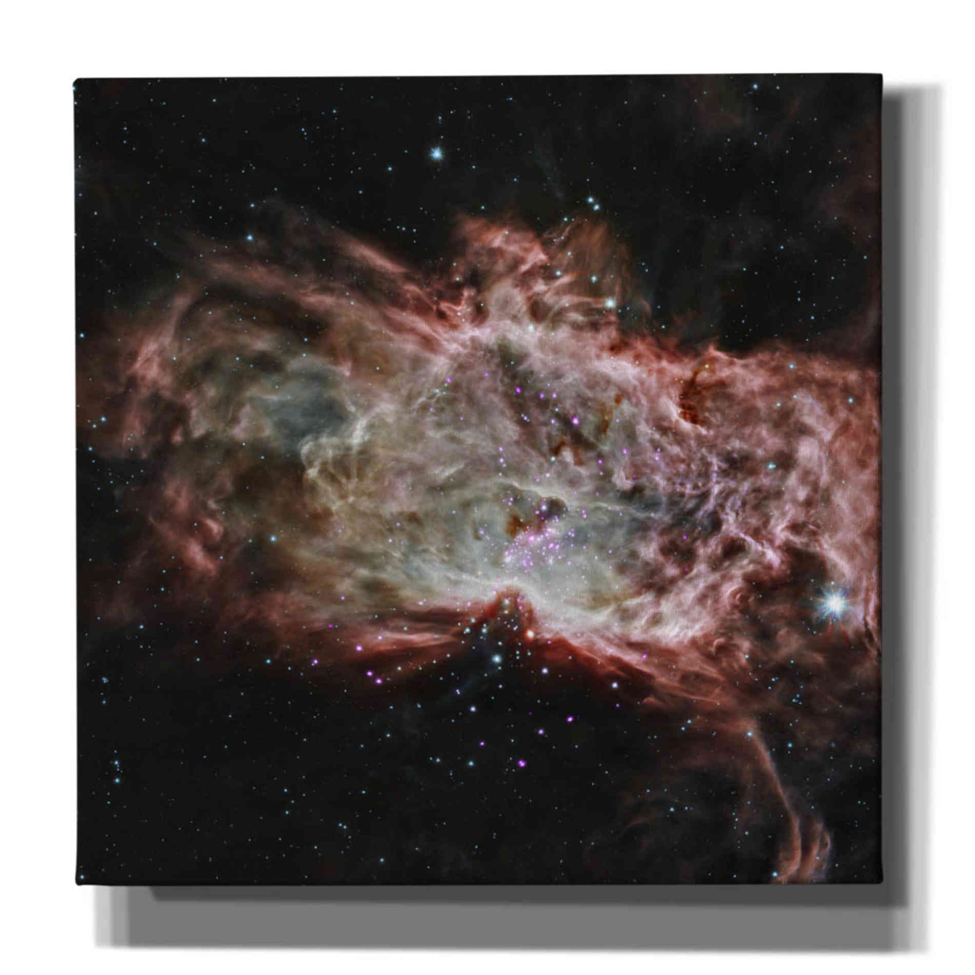 'Flame Nebula,' Canvas Wall Art