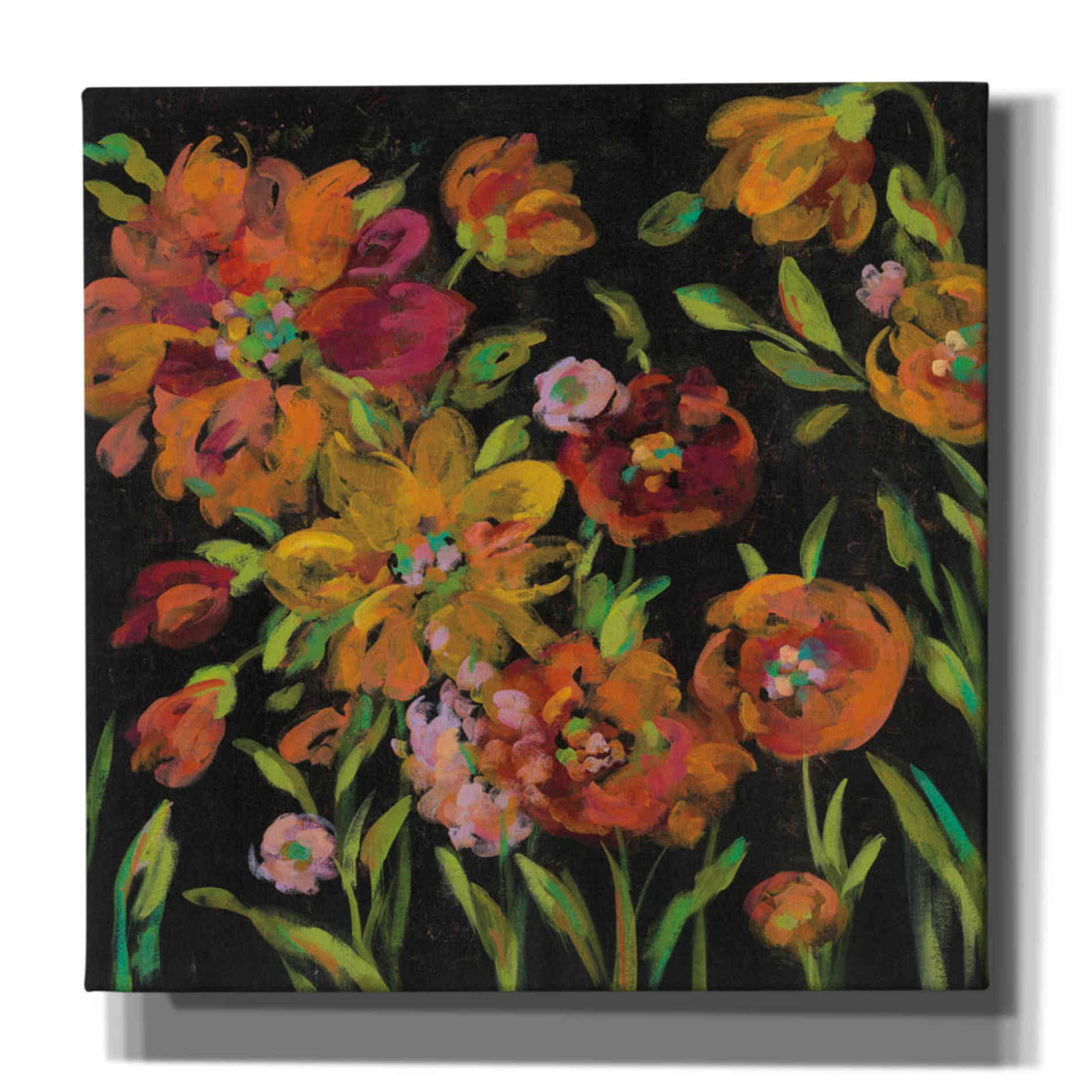 'July Garden Trio III' by Silvia Vassileva, Canvas Wall Art