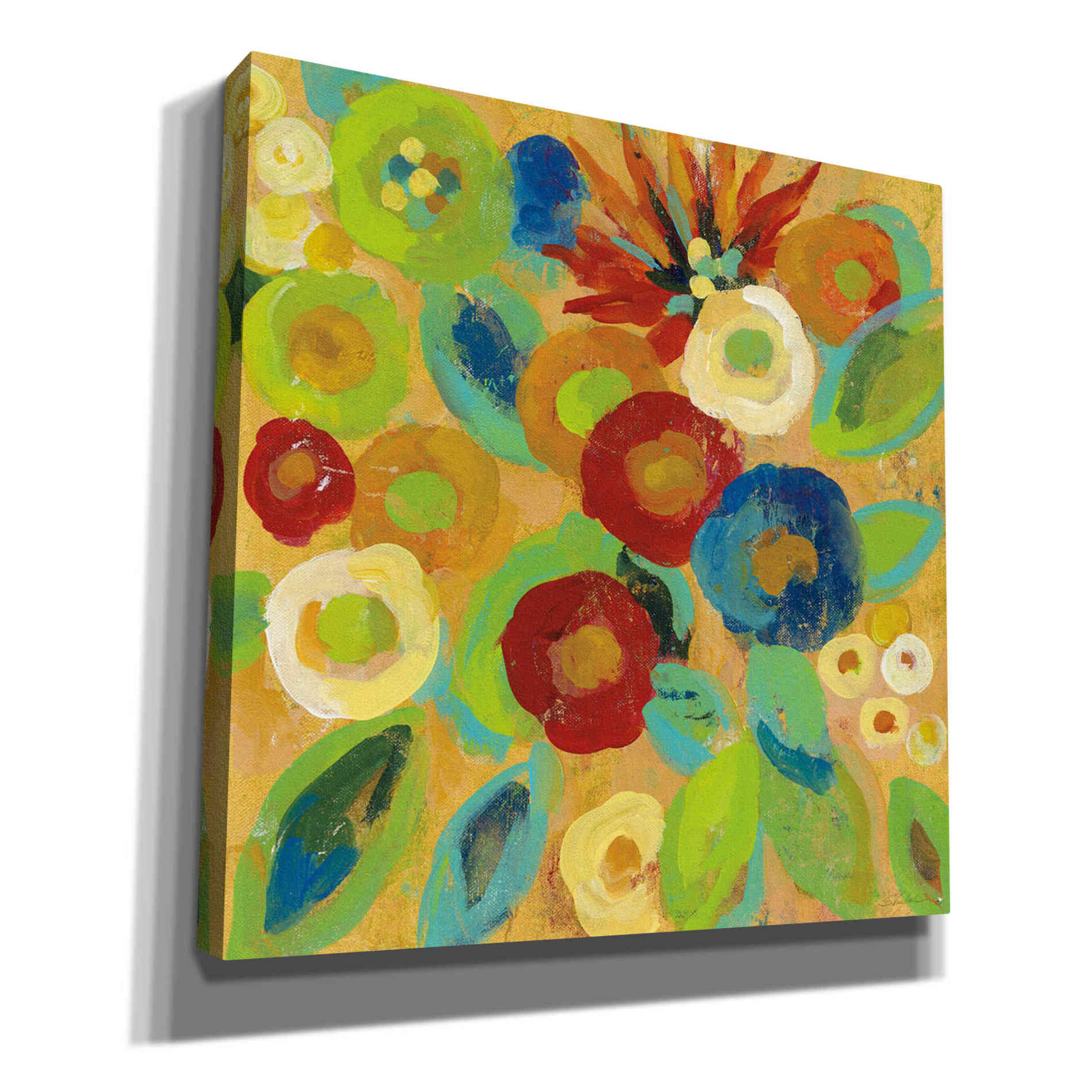 'Flower Market II' by Silvia Vassileva, Canvas Wall Art