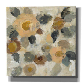 'Neutral Floral II' by Silvia Vassileva, Canvas Wall Art