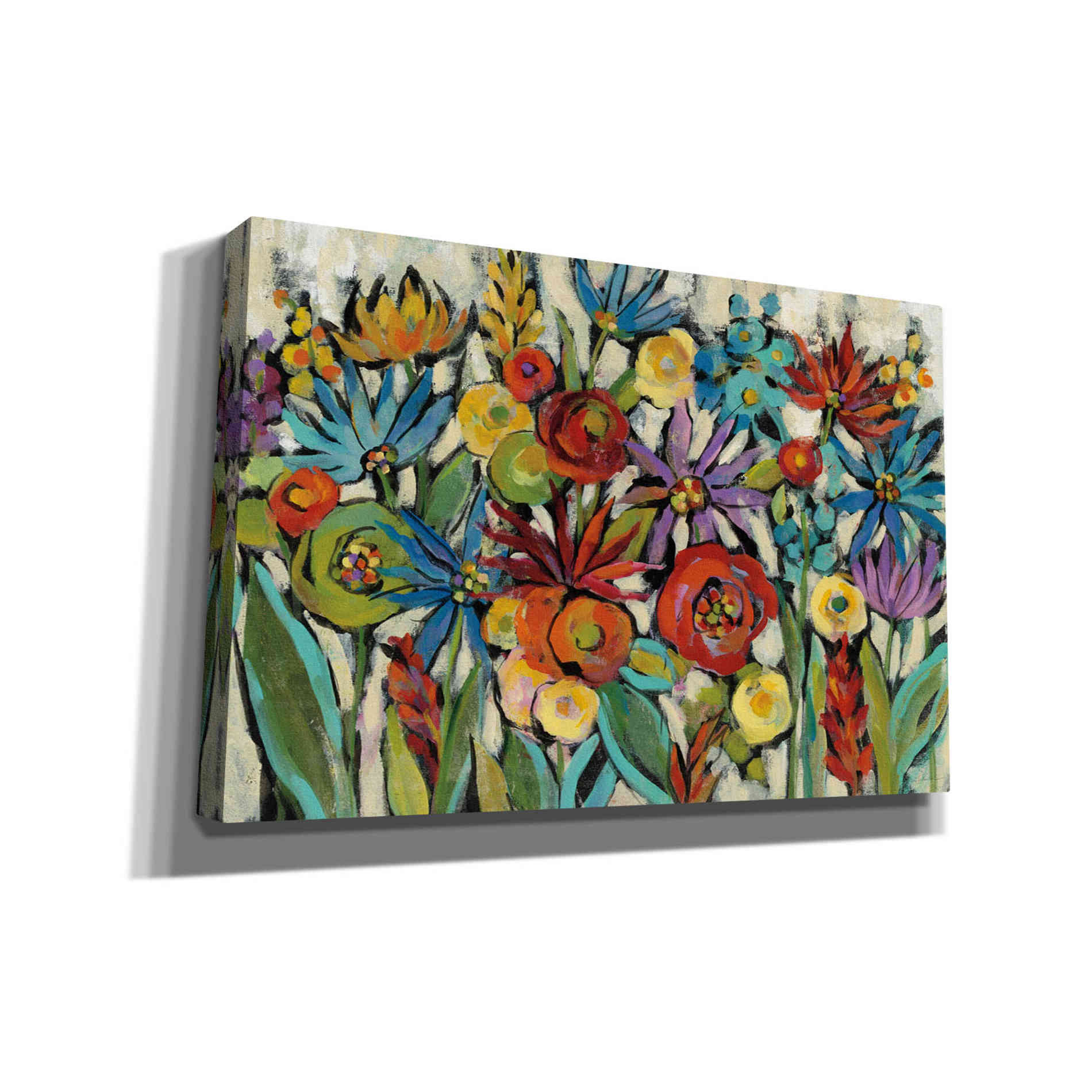 'Confetti Floral I' by Silvia Vassileva, Canvas Wall Art