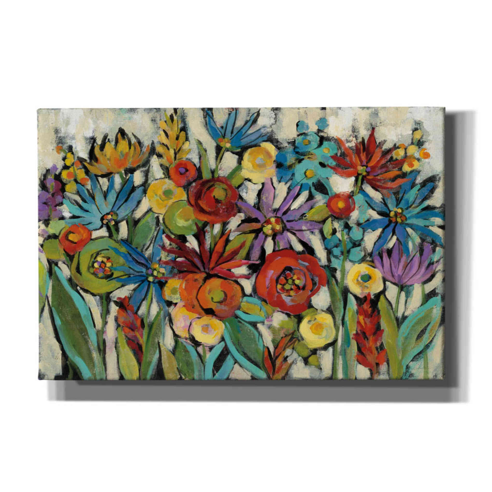 'Confetti Floral I' by Silvia Vassileva, Canvas Wall Art