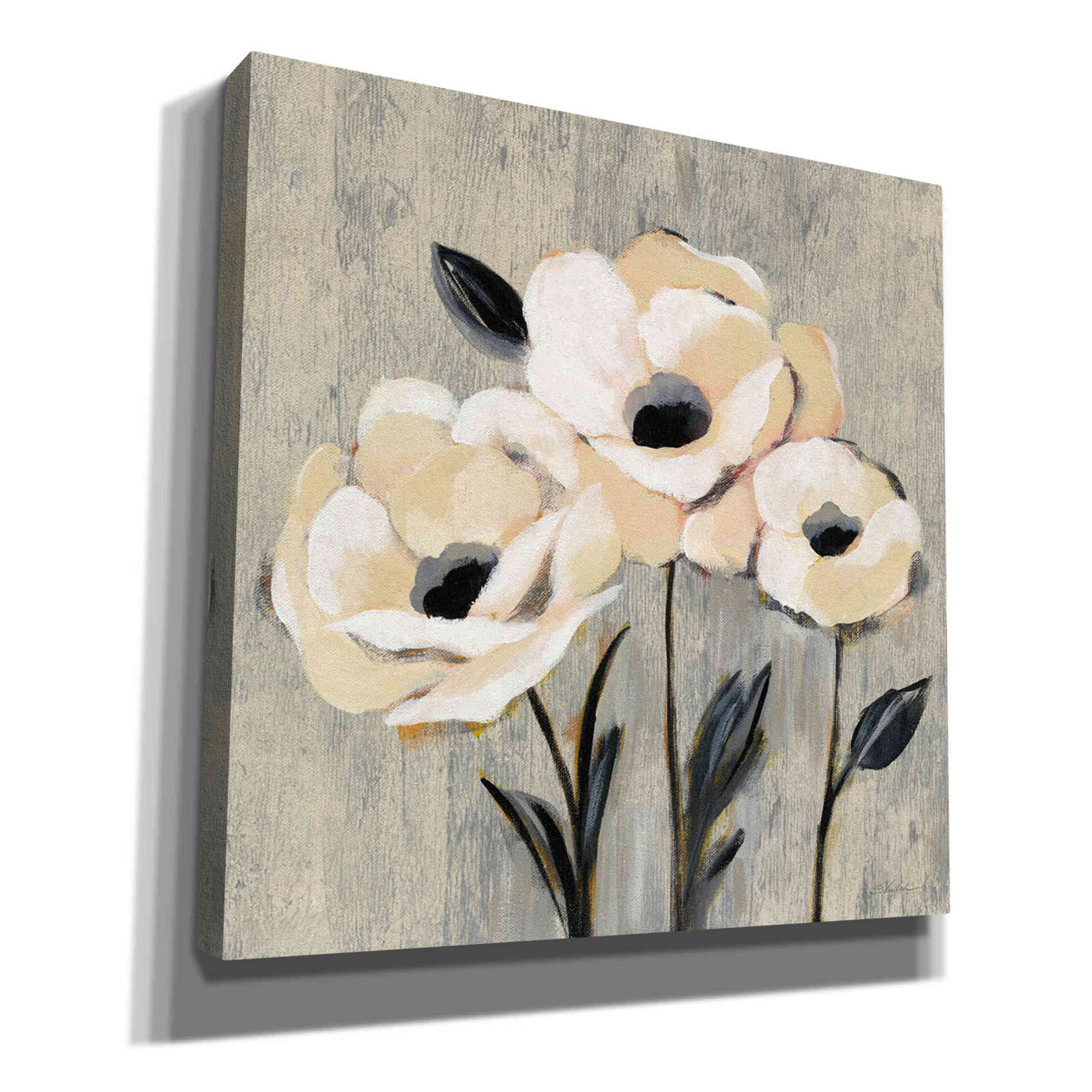 'Graphic Floral I' by Silvia Vassileva, Canvas Wall Art