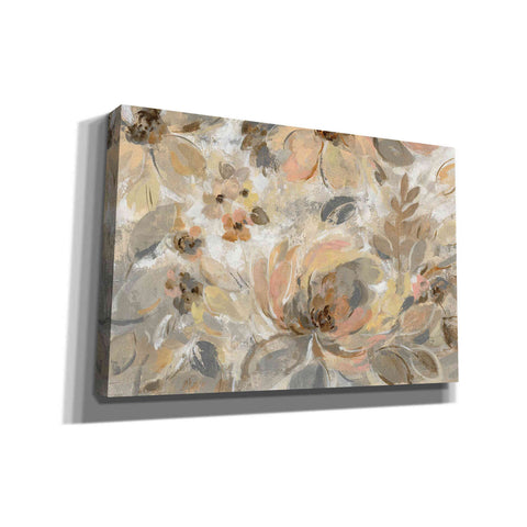 Image of 'Ivory Floral' by Silvia Vassileva, Canvas Wall Art