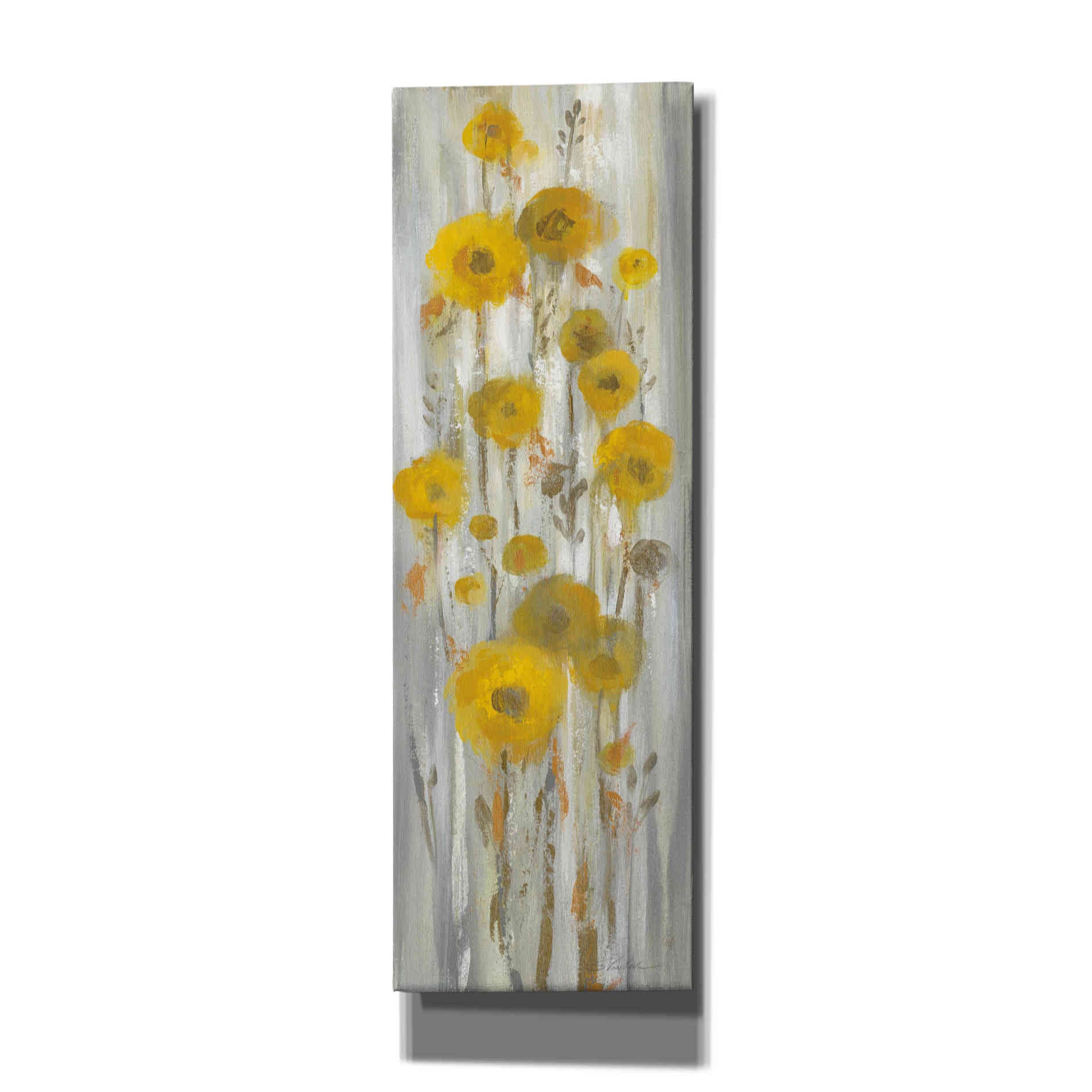 'Roadside Flowers I' by Silvia Vassileva, Canvas Wall Art