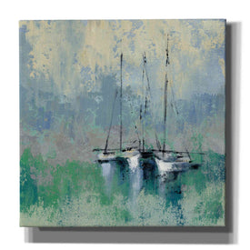 'Boats in the Harbor II' by Silvia Vassileva, Canvas Wall Art