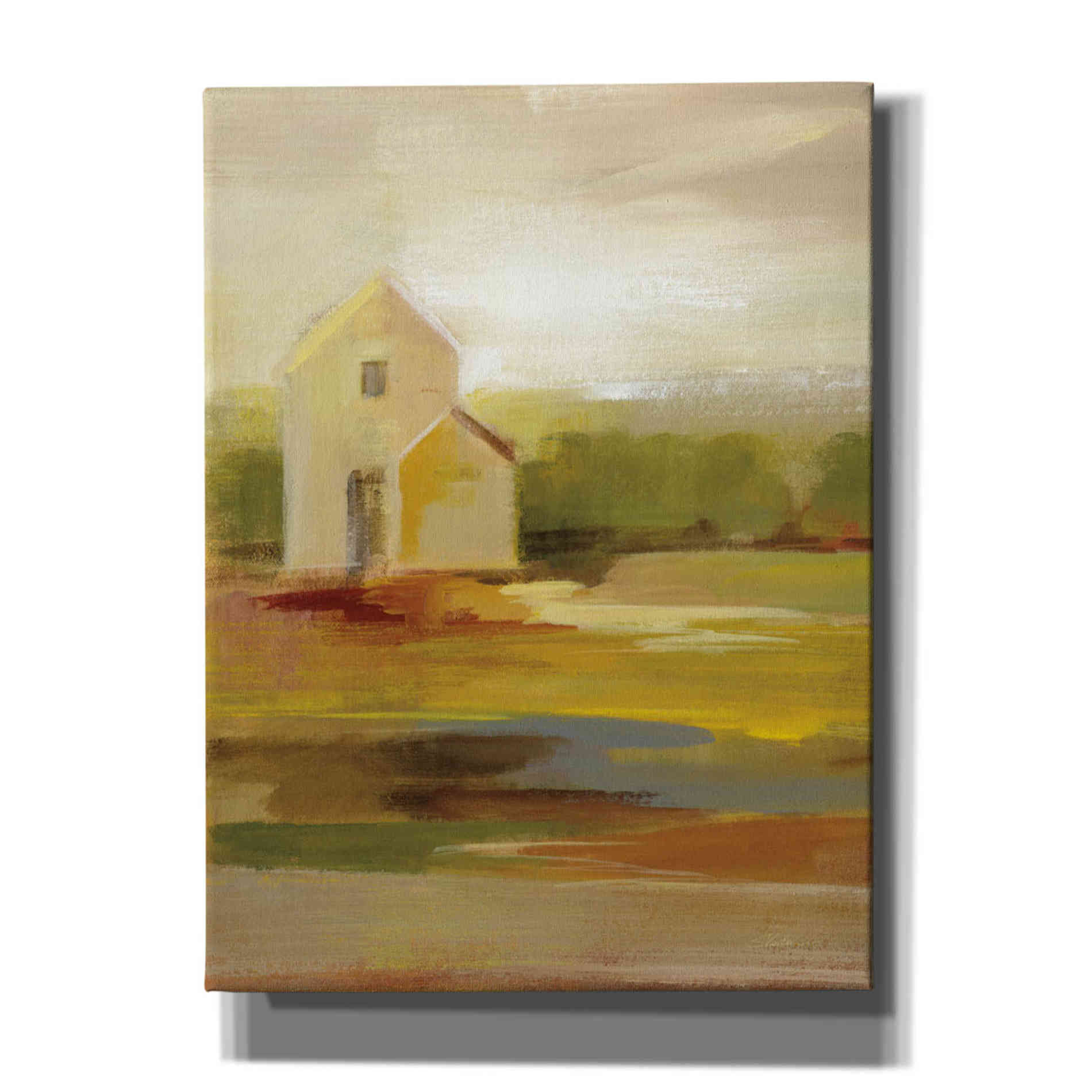 'Hillside Barn I' by Silvia Vassileva, Canvas Wall Art