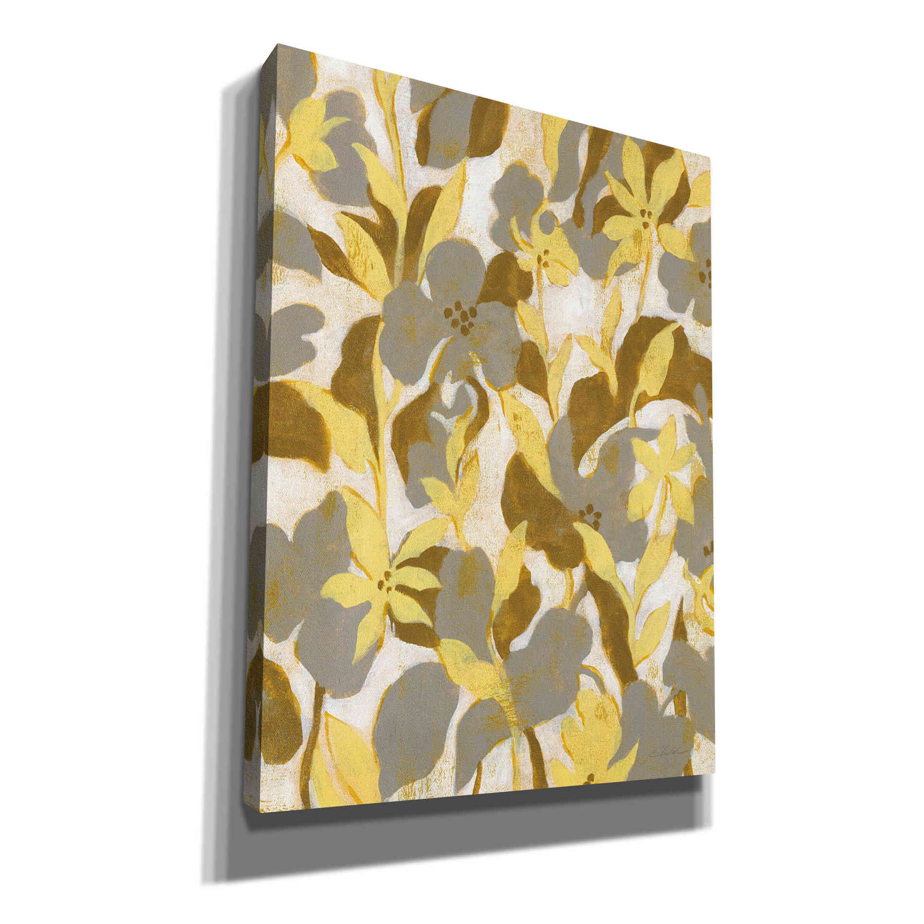 'Painted Tropical Screen II' by Silvia Vassileva, Canvas Wall Art