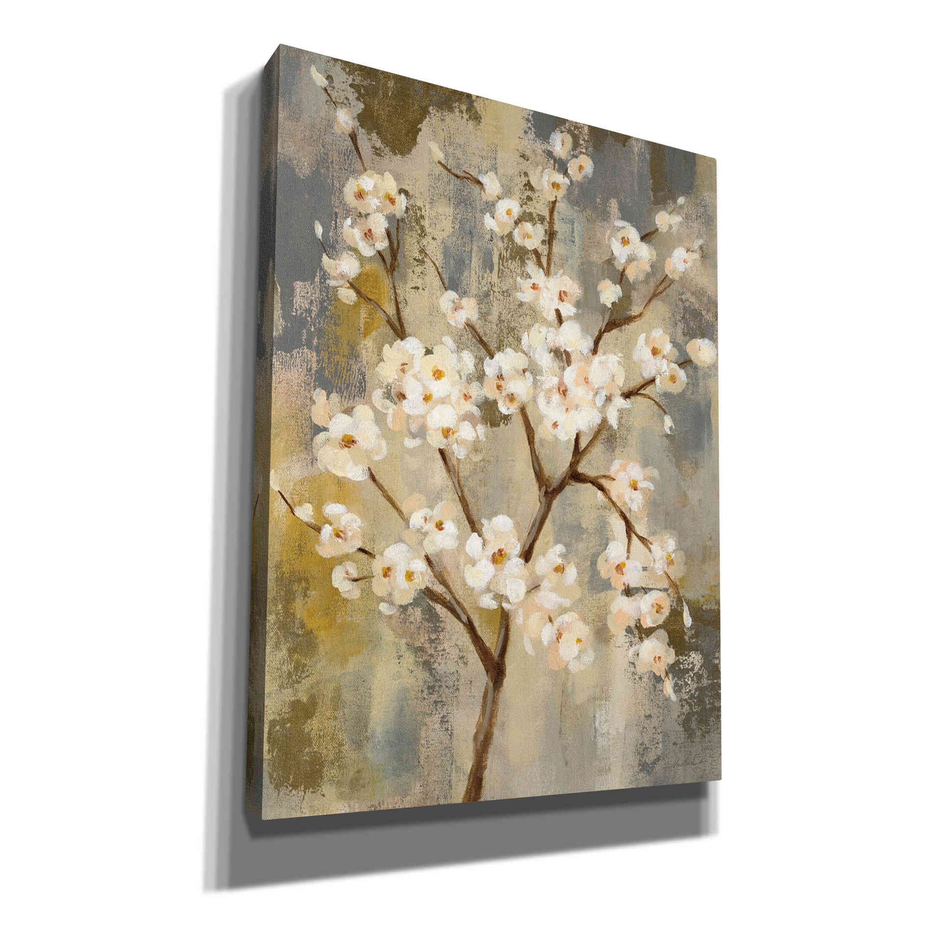 'Neutral Branches I' by Silvia Vassileva, Canvas Wall Art