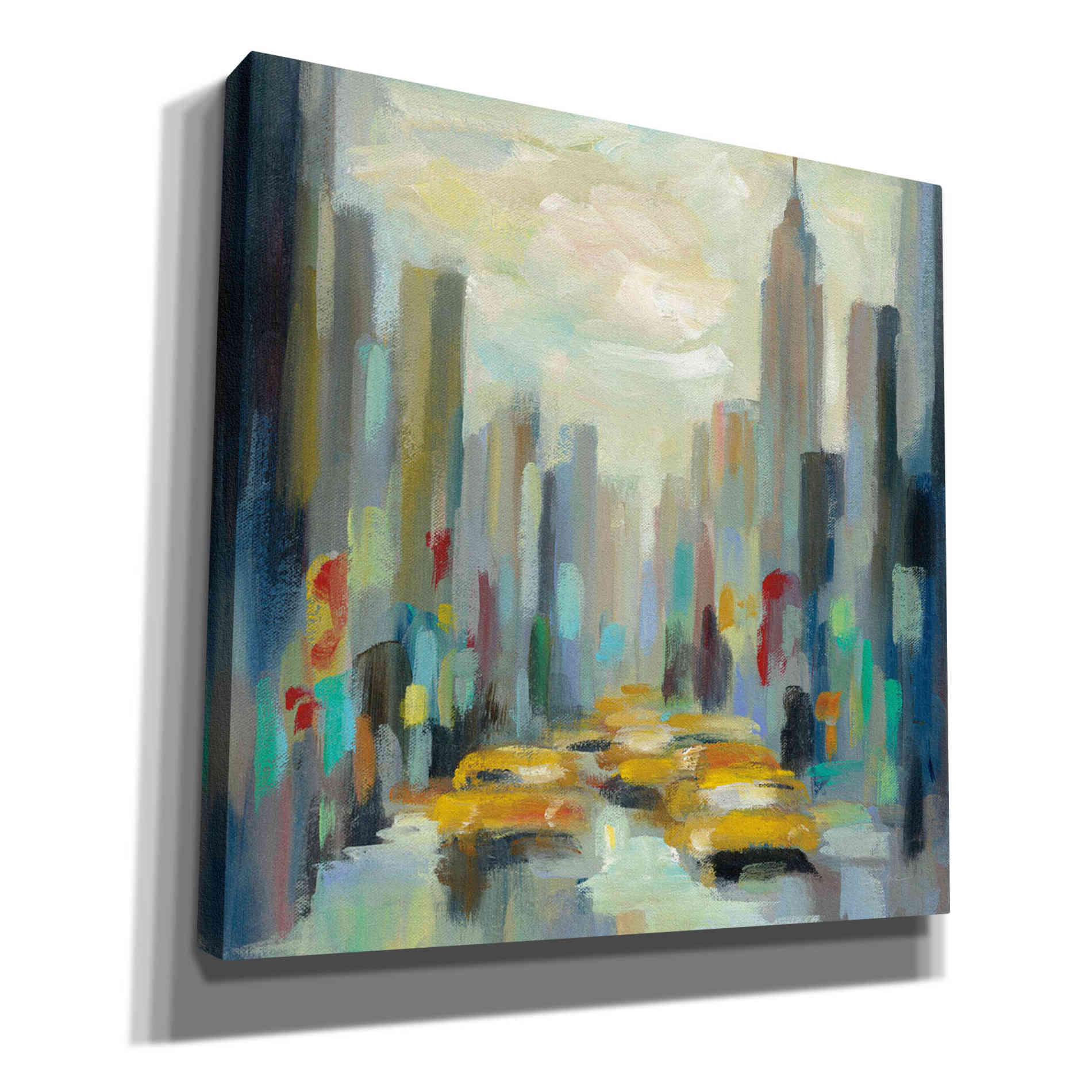 'Manhattan Sketches II' by Silvia Vassileva, Canvas Wall Art