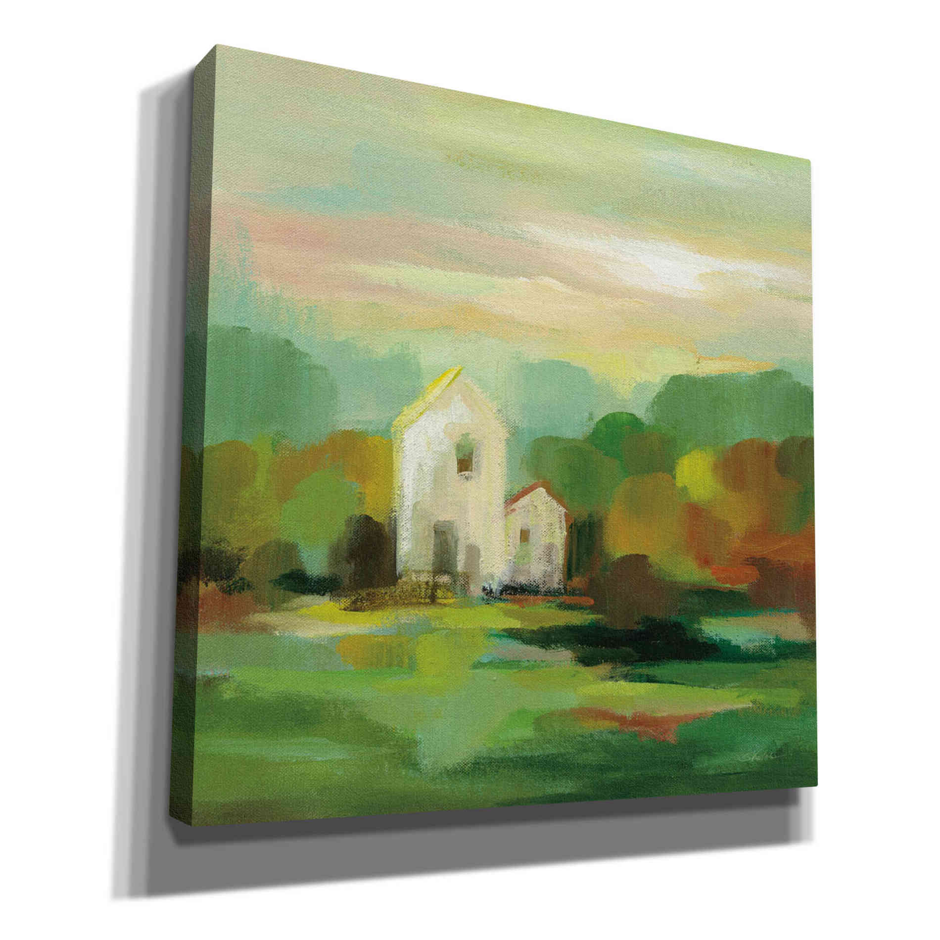 'October Farm I' by Silvia Vassileva, Canvas Wall Art