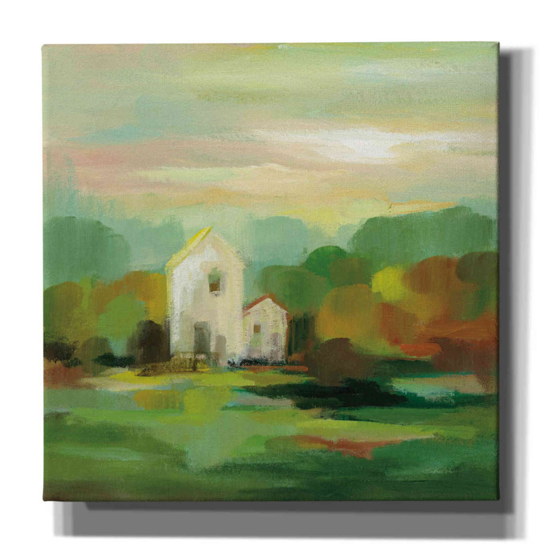 'October Farm I' by Silvia Vassileva, Canvas Wall Art