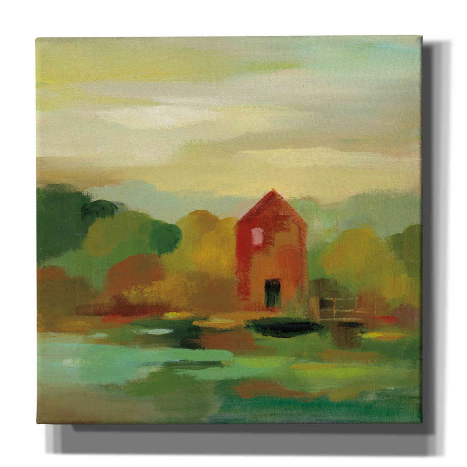 'October Farm II' by Silvia Vassileva, Canvas Wall Art