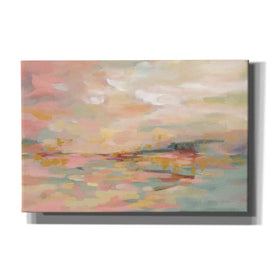 'Pink Waves' by Silvia Vassileva, Canvas Wall Art