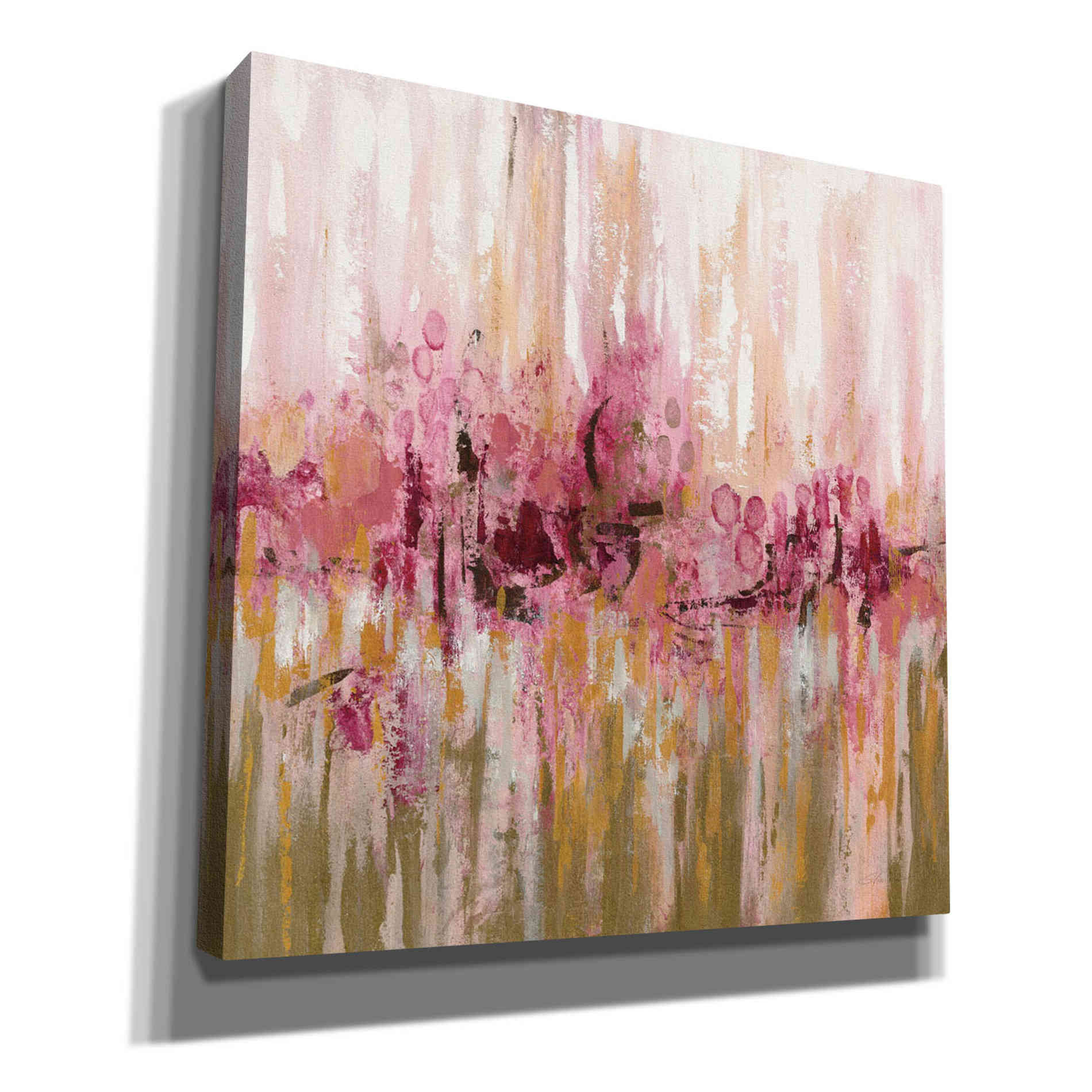 'Pink Reflections' by Silvia Vassileva, Canvas Wall Art