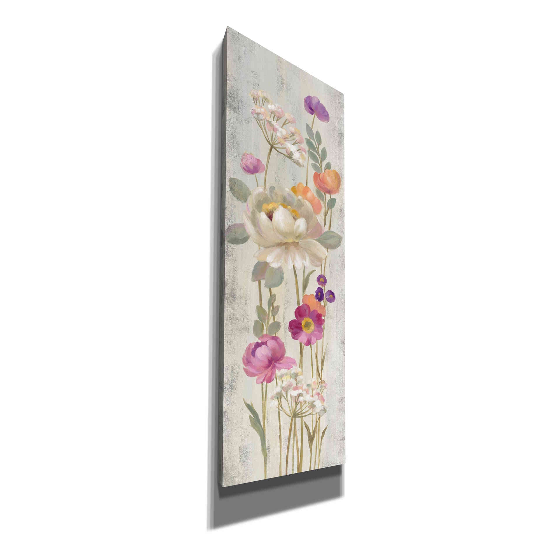 'Retro Floral II' by Silvia Vassileva, Canvas Wall Art