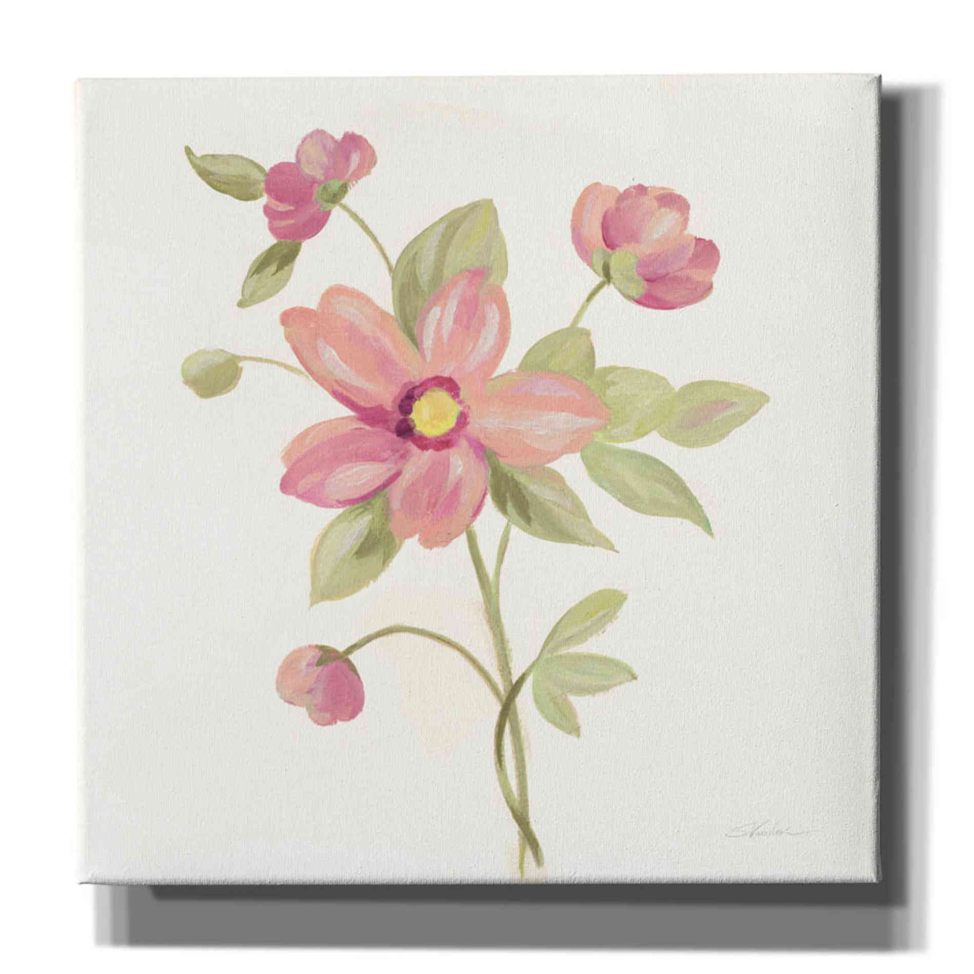 'June Bloom III' by Silvia Vassileva, Canvas Wall Art