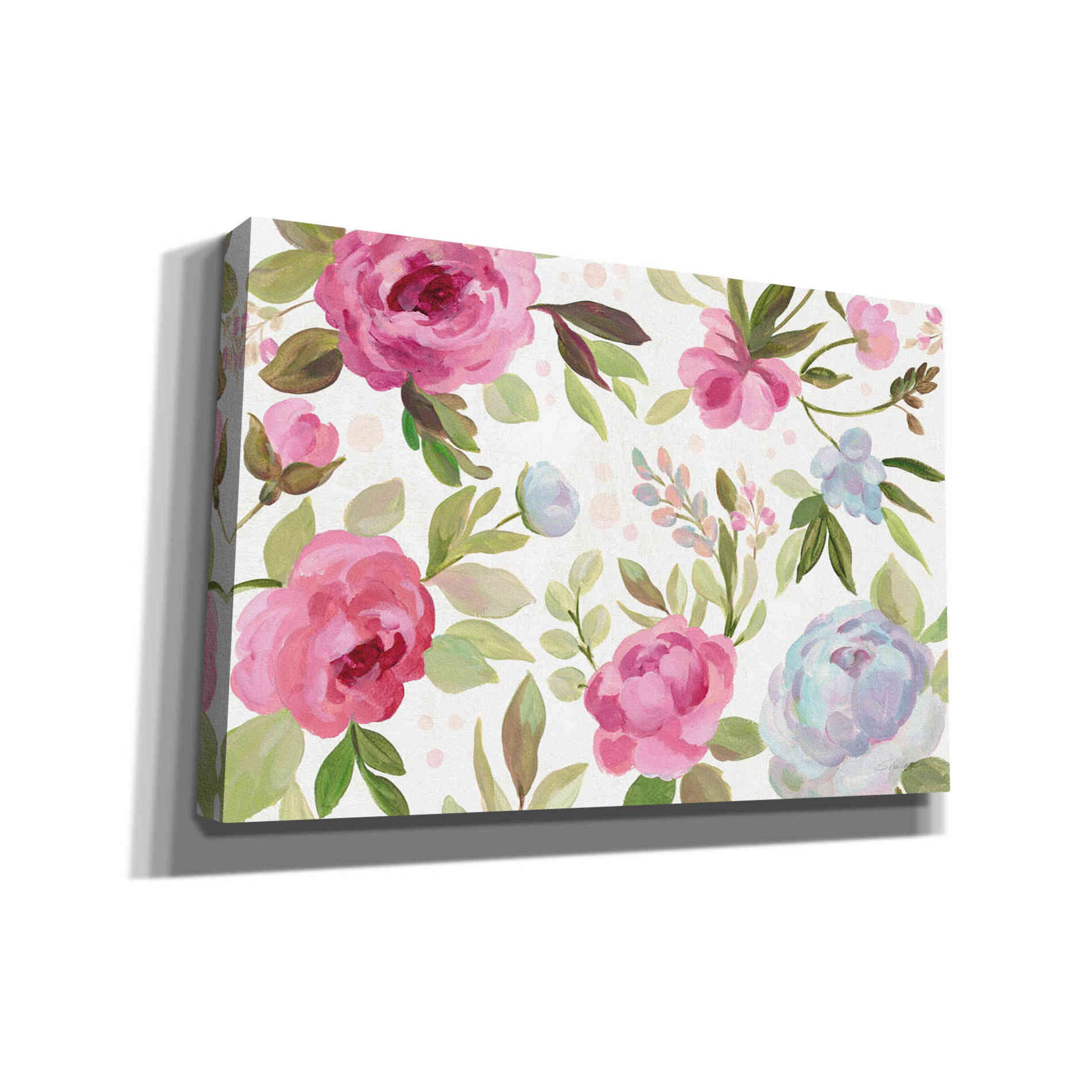 'Petals and Blossoms I' by Silvia Vassileva, Canvas Wall Art