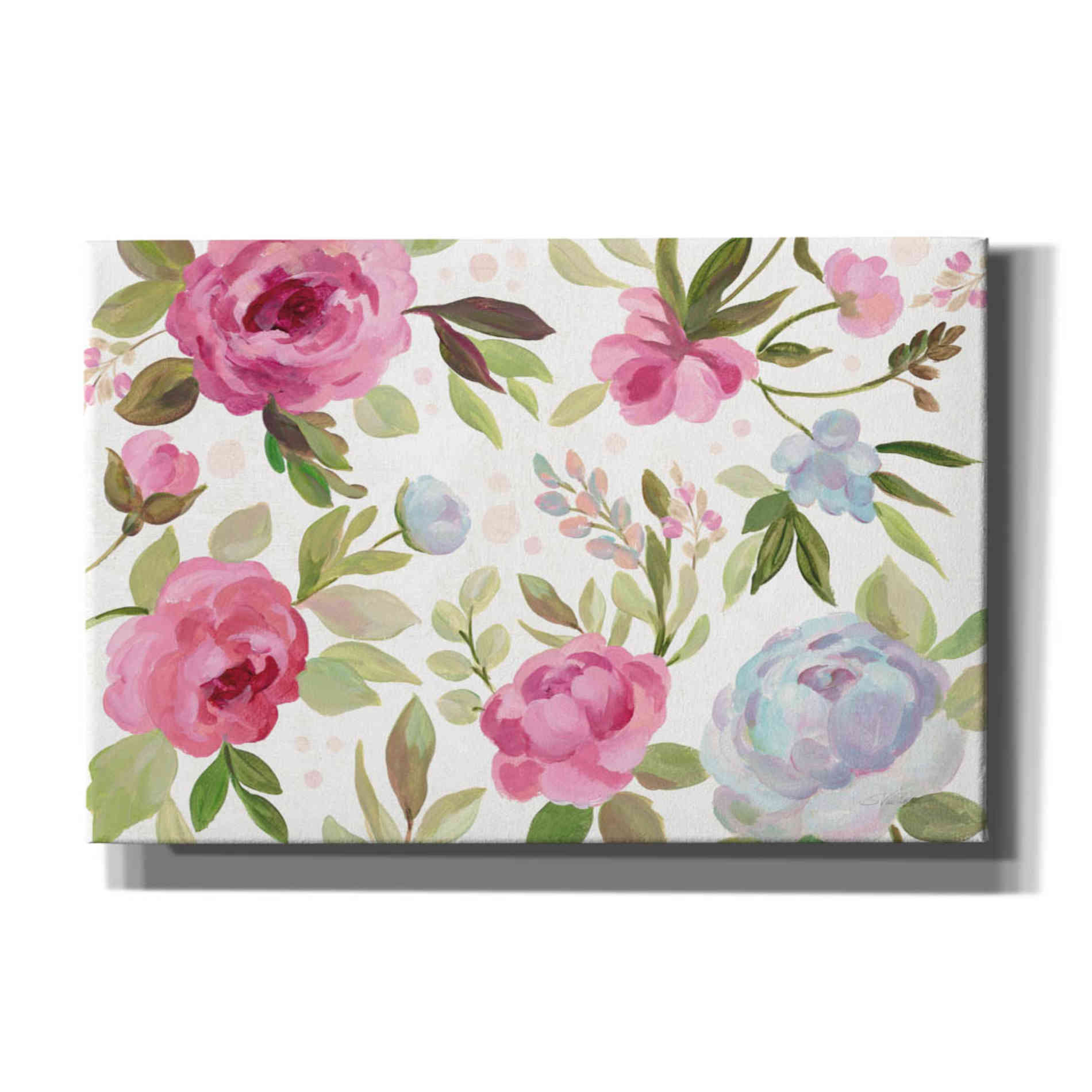 'Petals and Blossoms I' by Silvia Vassileva, Canvas Wall Art