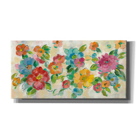 'Playful Floral Trio I' by Silvia Vassileva, Canvas Wall Art