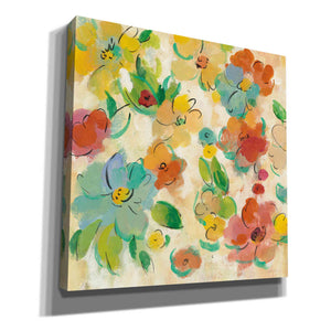 'Playful Floral Trio II' by Silvia Vassileva, Canvas Wall Art