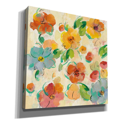 Image of 'Playful Floral Trio III' by Silvia Vassileva, Canvas Wall Art