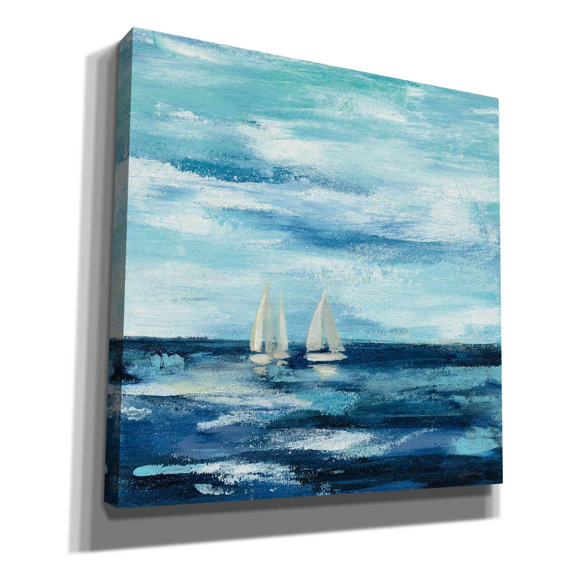 'Black Sea I' by Silvia Vassileva, Canvas Wall Art