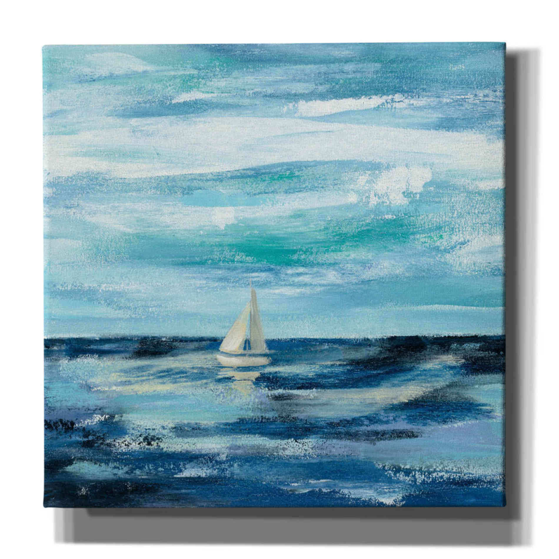 'Black Sea II' by Silvia Vassileva, Canvas Wall Art