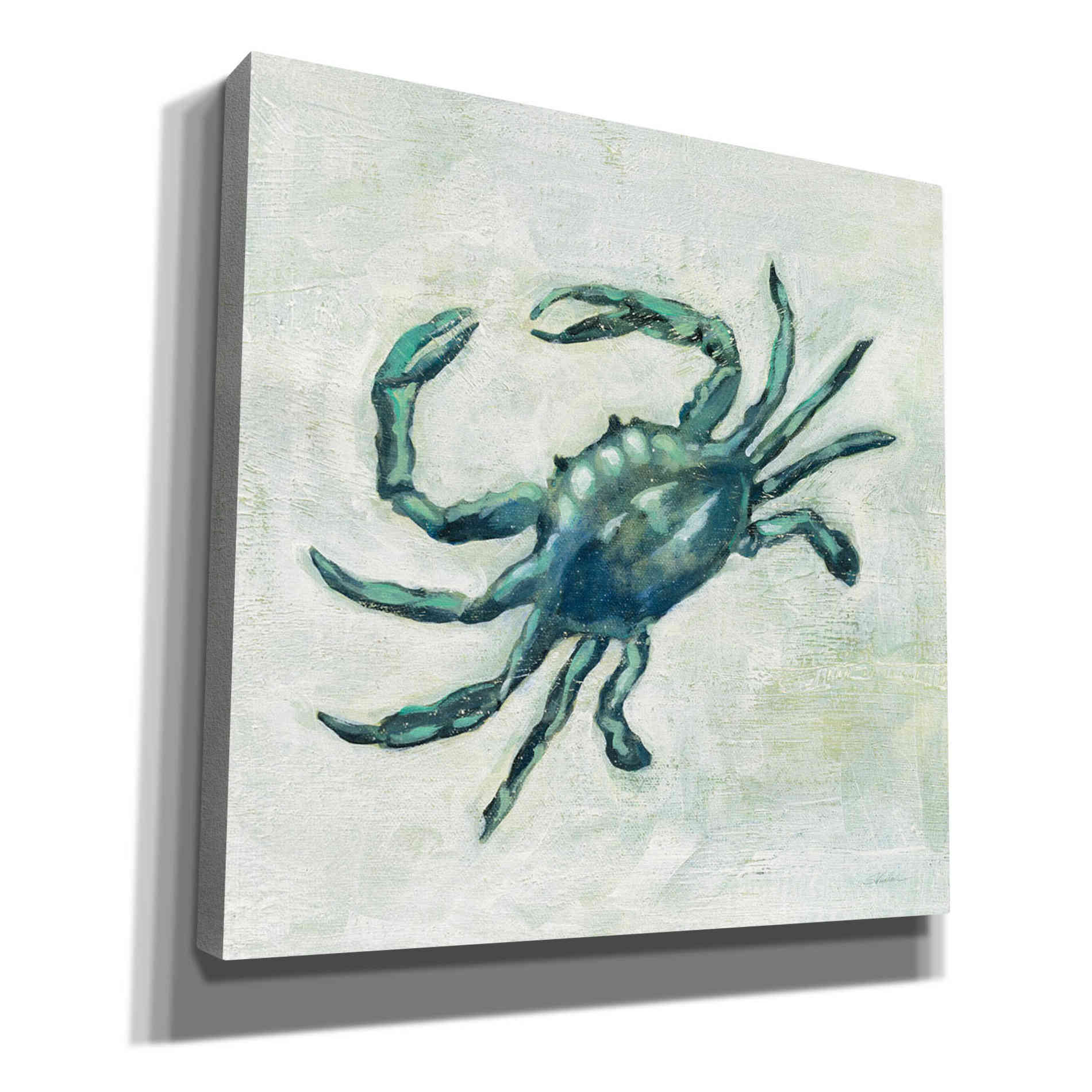 'Indigo Sea Life II' by Silvia Vassileva, Canvas Wall Art
