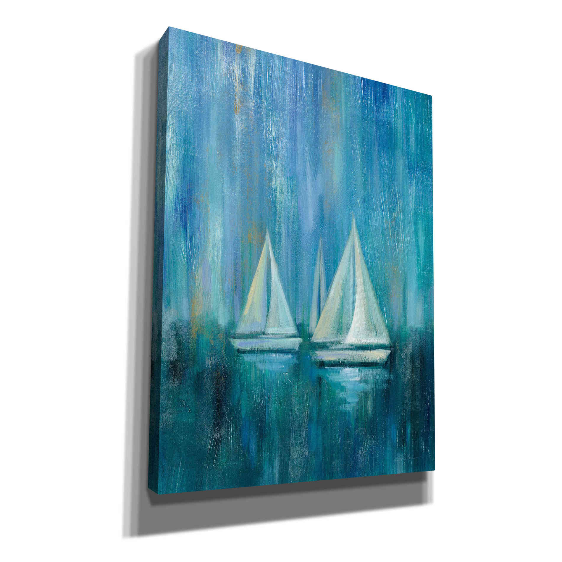 'Sailboat Simplicity II' by Silvia Vassileva, Canvas Wall Art