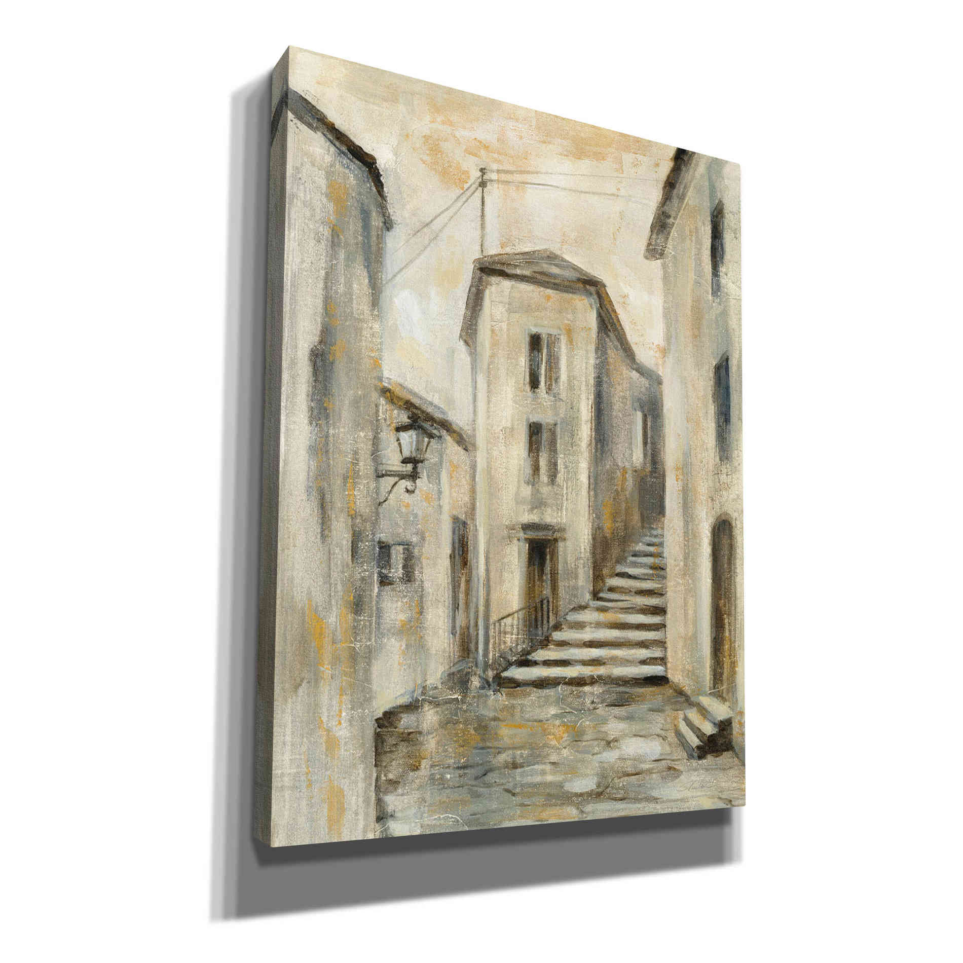 'European Village I' by Silvia Vassileva, Canvas Wall Art