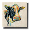 'Expressionistic Cow I' by Silvia Vassileva, Canvas Wall Art