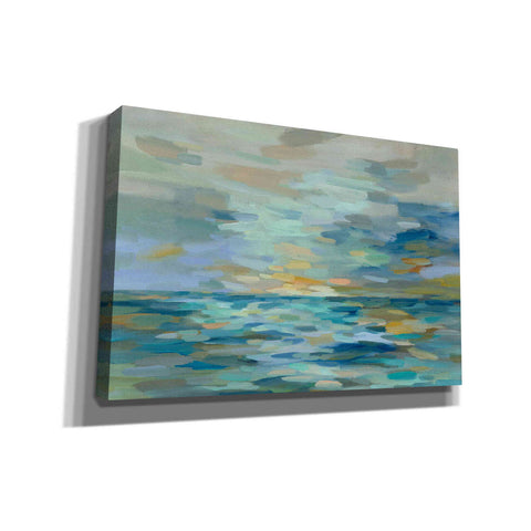 Image of 'Pastel Blue Sea' by Silvia Vassileva, Canvas Wall Art