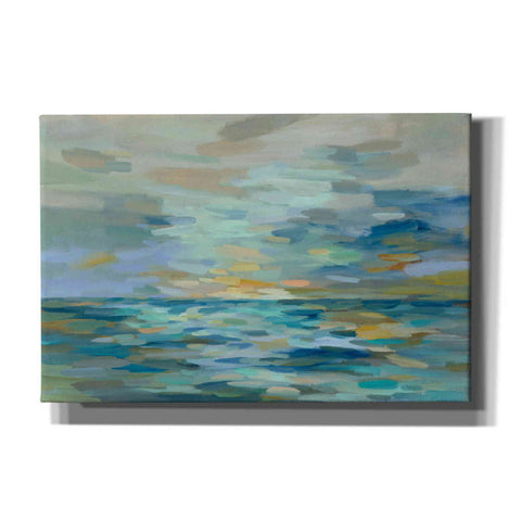 Image of 'Pastel Blue Sea' by Silvia Vassileva, Canvas Wall Art