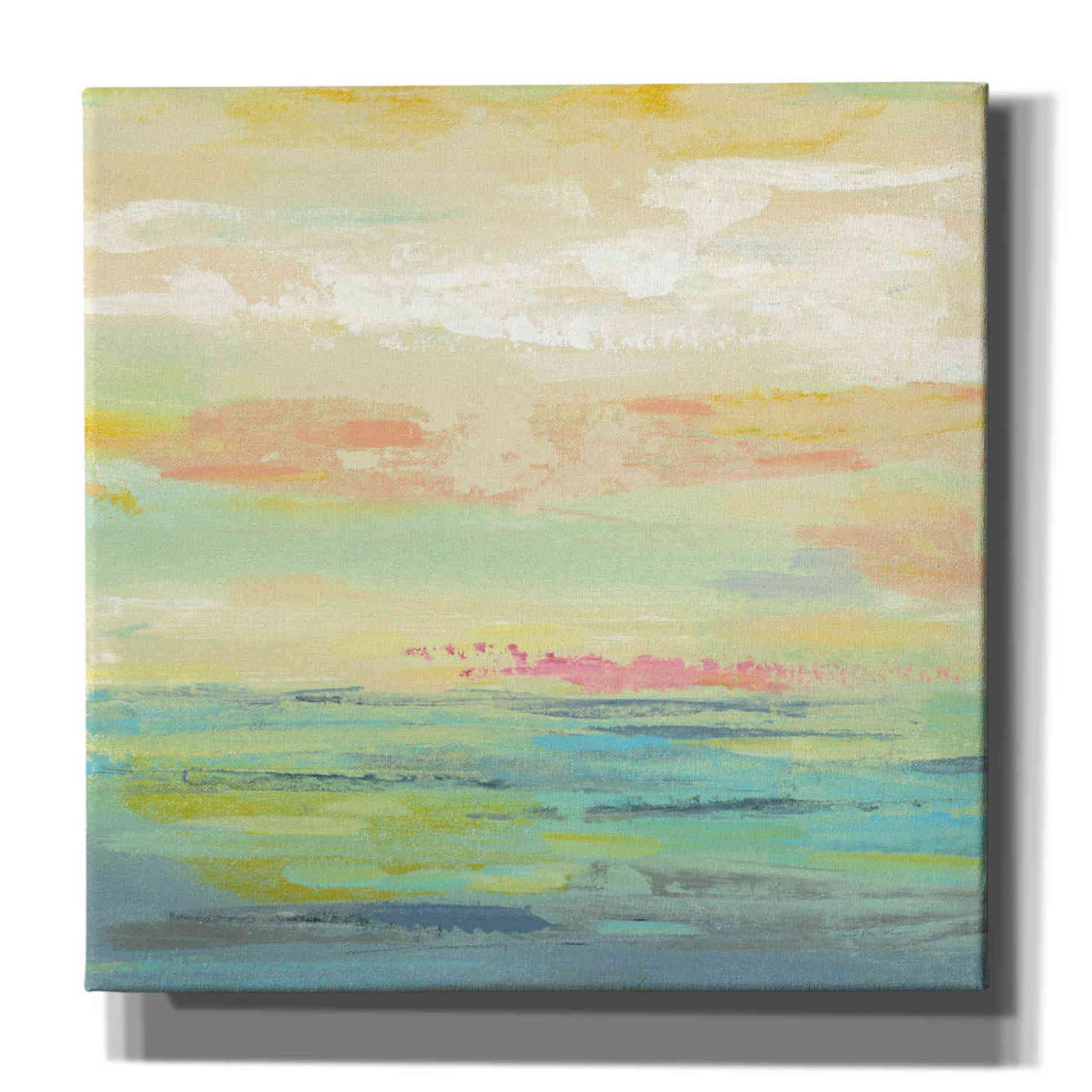 'Pink Clouds II' by Silvia Vassileva, Canvas Wall Art