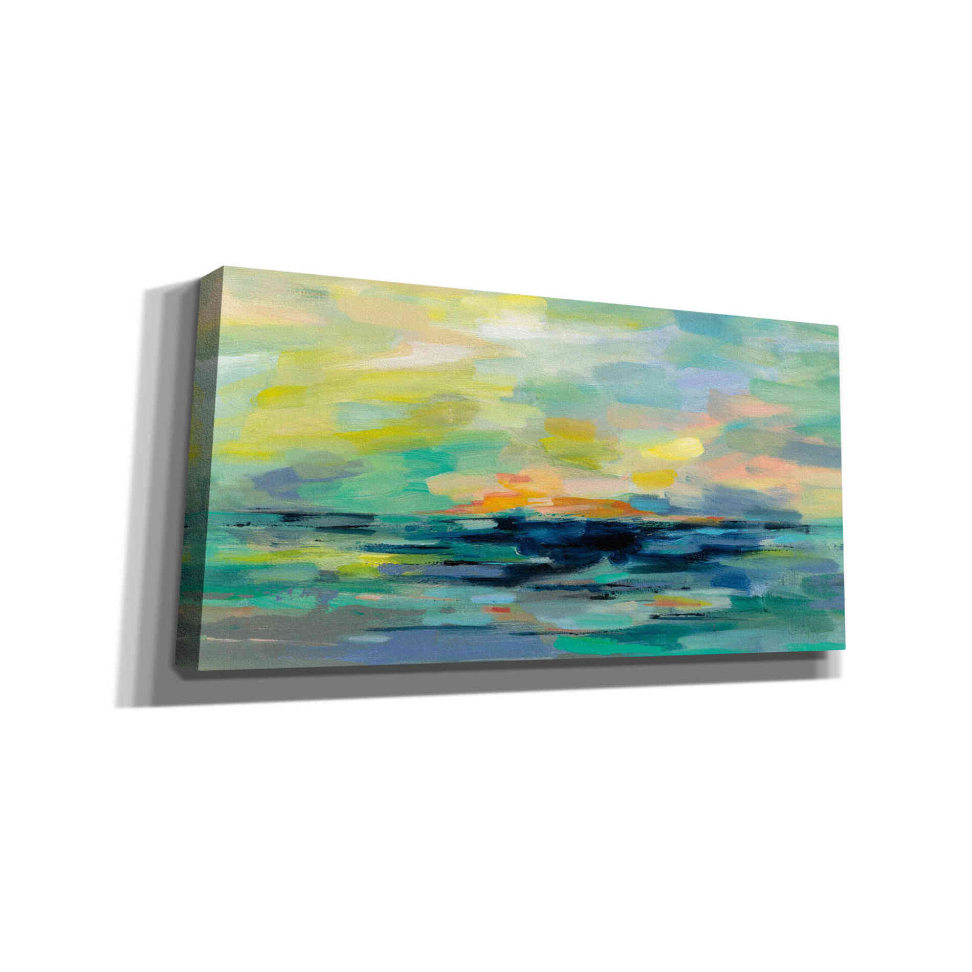'Pacific Beach' by Silvia Vassileva, Canvas Wall Art