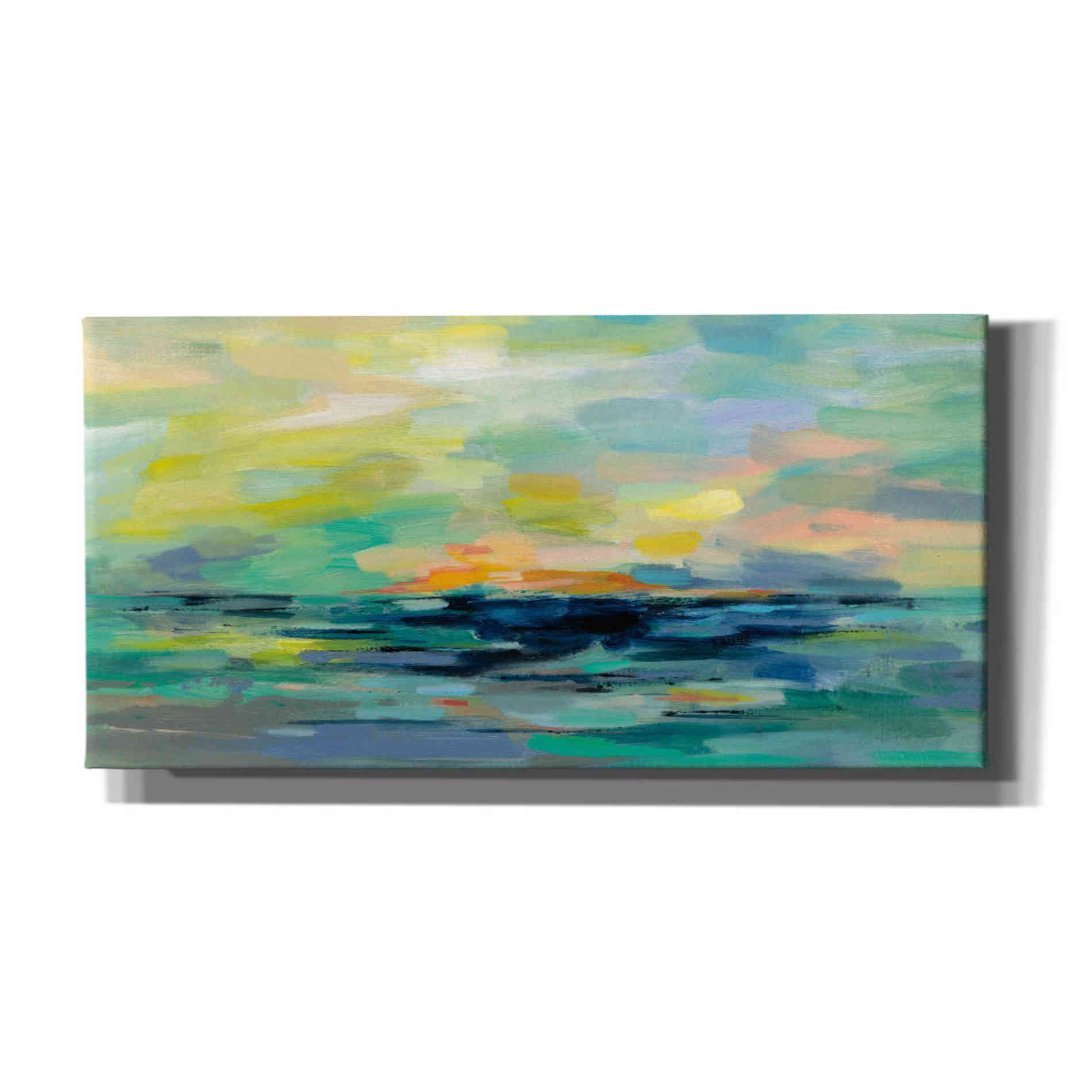 'Pacific Beach' by Silvia Vassileva, Canvas Wall Art